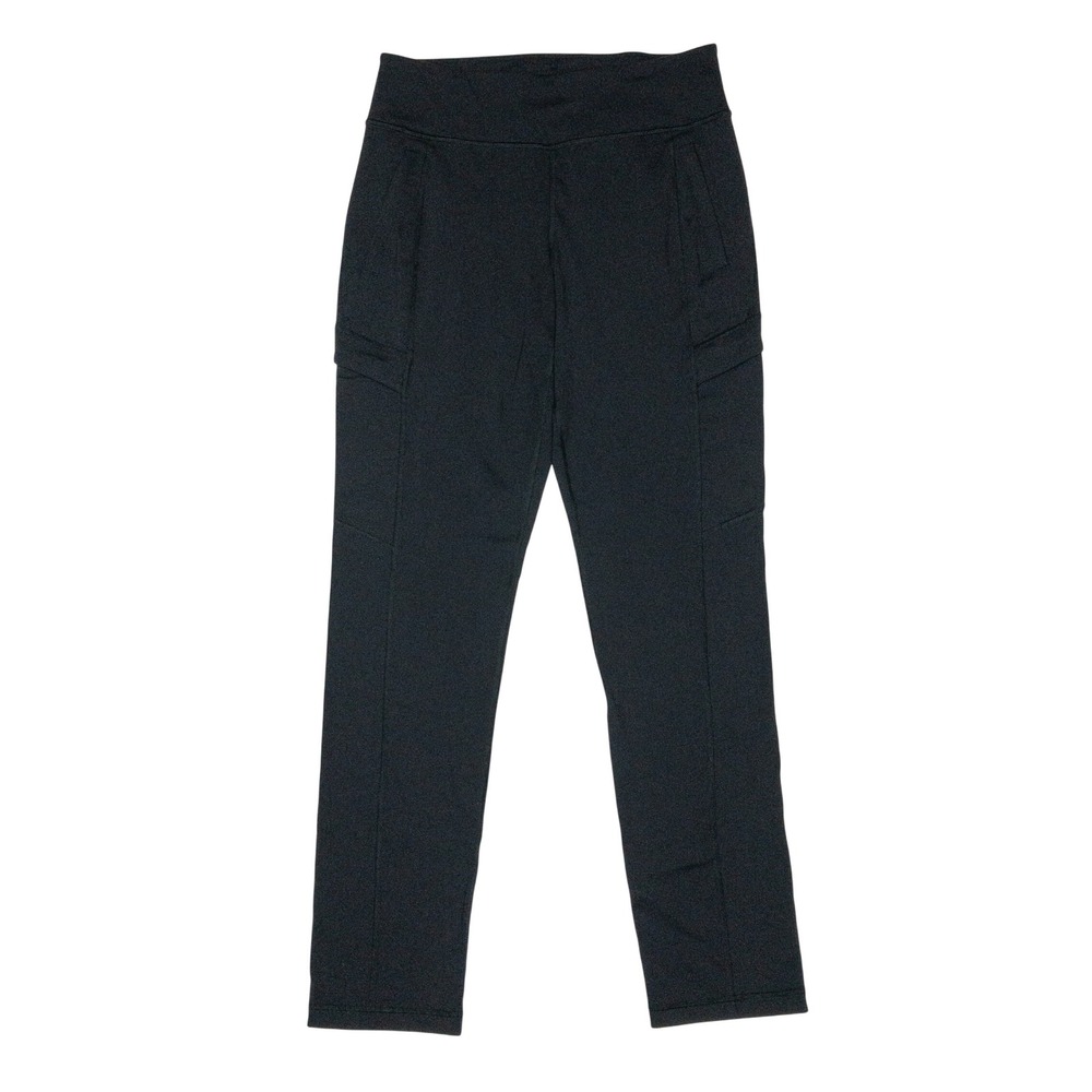 Duluth Trading NoGA Namastash Cargo Pants Womens Small x 31 Black Activewear